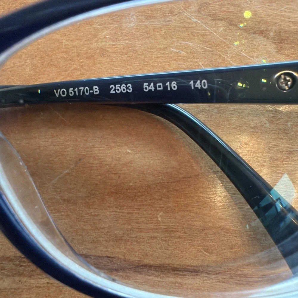 Vogue Eyeglasses, Frames Only, VO5170-B‎ 2563, 54-16-140, Plastic